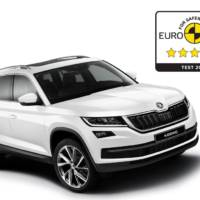 Skoda Kodiaq awarded five stars by EuroNCAP