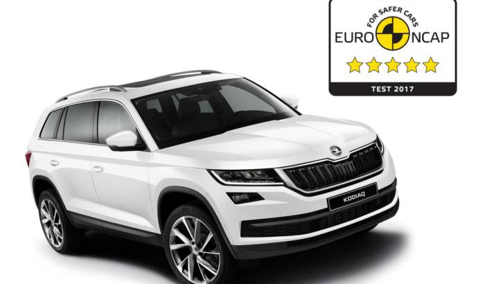 Skoda Kodiaq awarded five stars by EuroNCAP