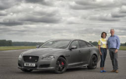 2018 Jaguar XJR575 has 575 horsepower and can do 300 km/h