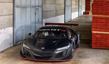 Honda offers its new NSX GT3 for competitions worldwide