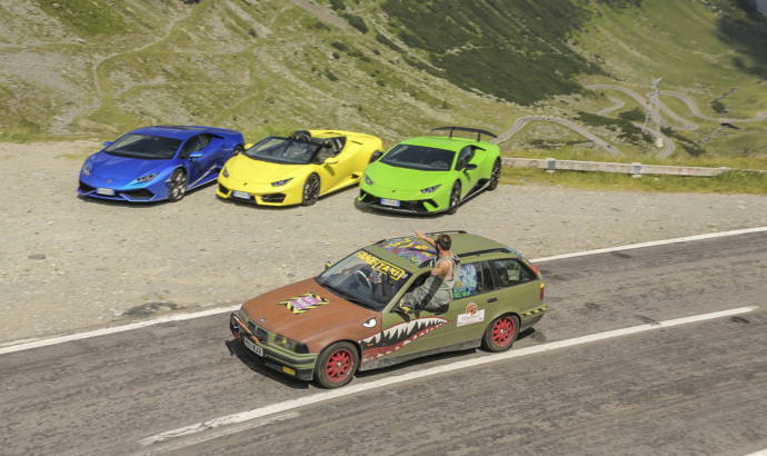 Lamborghini Huracan conquered the Transfagarasan Highway