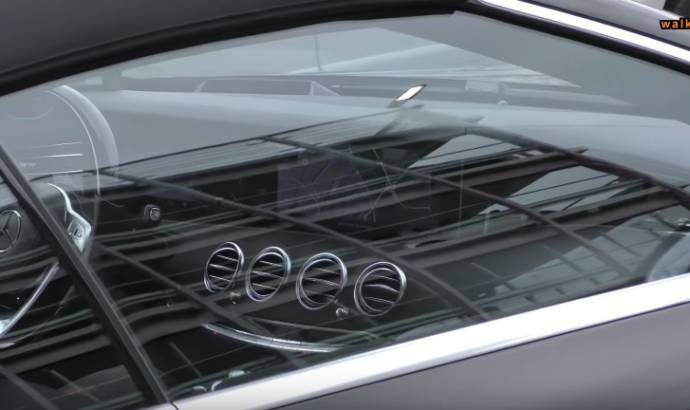 Mercedes-Benz S-Class Cabrio facelift - Video with the interior