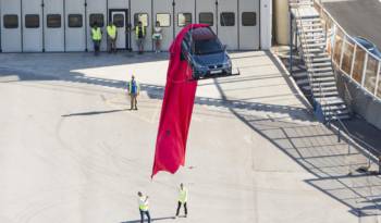 Seat Arona first public appearance was over Barcelona