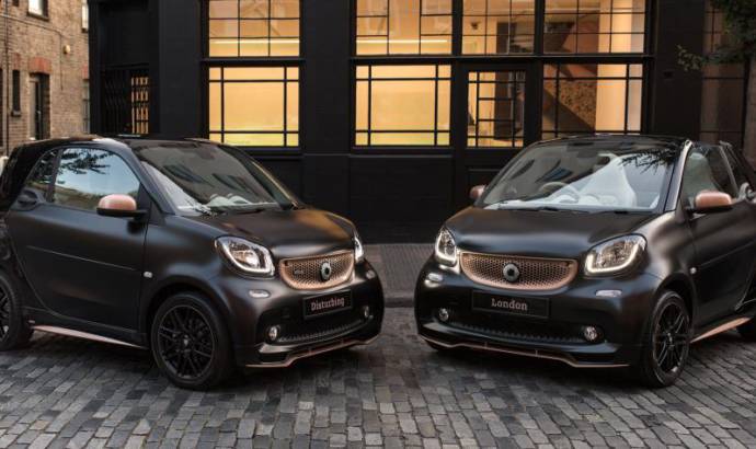Smart Brabus Fortwo and Forfour receive Disturbing London edition