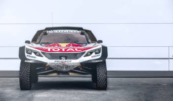 This is the new Peugeot 3008 DKR Maxi
