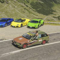 Lamborghini Huracan conquered the Transfagarasan Highway