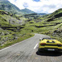 Lamborghini Huracan conquered the Transfagarasan Highway