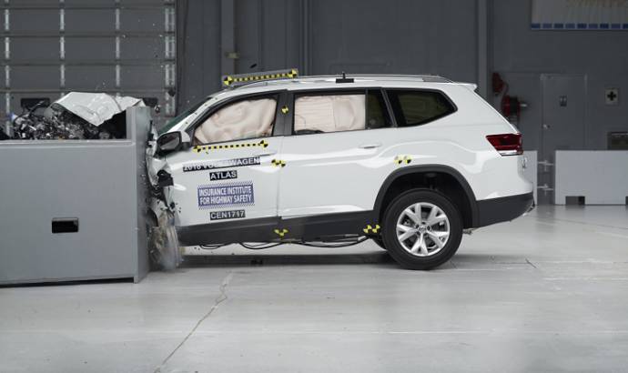 2018 Volkswagen Atlas receives Top Safety Pick from IIHS