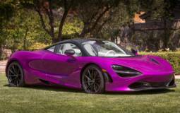 Fux Fuchsia McLaren 720S presented in Pebble Beach