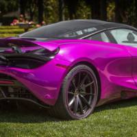 Fux Fuchsia McLaren 720S presented in Pebble Beach