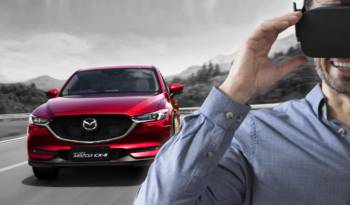 Mazda CX-5 brings virtual reality in showrooms