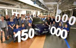Party in Germany - 150 millionth Volkswagen leaves plant in Wolfsburg