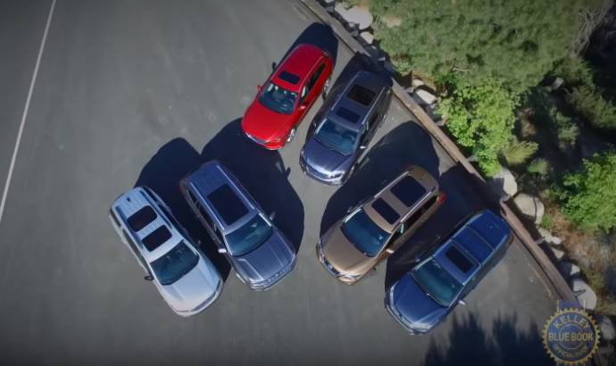 SUV comparison - GMC Acadia, VW Atlas, Mazda CX-9, Nissan Pathfinder, Honda Pilot and Toyota Highlander in the same video