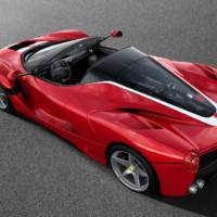 A unique Ferrari LaFerrari Aperta on auction to benefit Save the Children