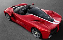A unique Ferrari LaFerrari Aperta on auction to benefit Save the Children