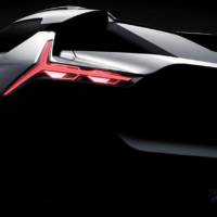 Mitsubishi e-Evolution Concept - First teaser picture with the upcoming flagship