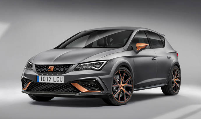 This is the new Seat Leon Cupra R. It has 310 horsepower