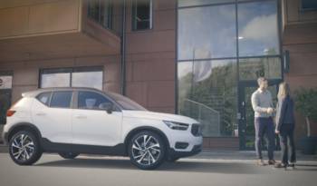 Volvo XC40, the first car to offer Care by Volvo program