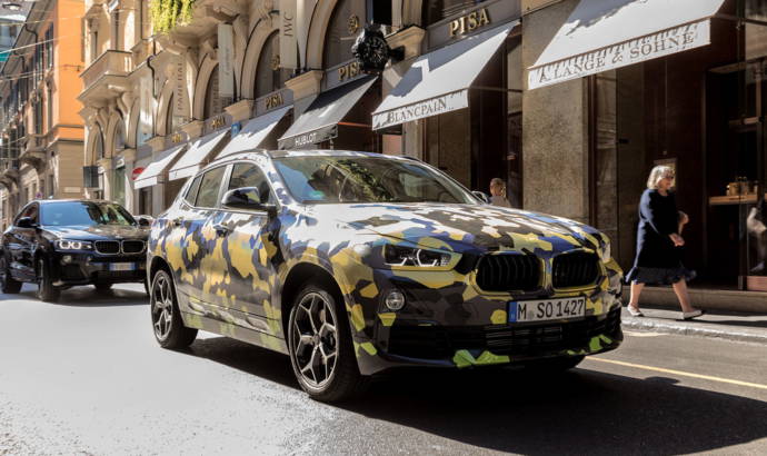 BMW X2 shines in Milano