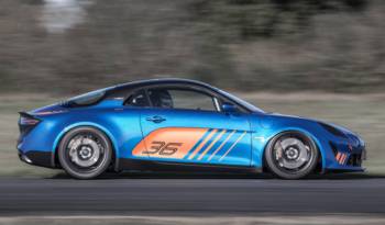 Alpine A110 Cup - official pictures and details