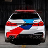 BMW revealed the 2018 M5 MotoGP Safety Car