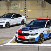 BMW revealed the 2018 M5 MotoGP Safety Car