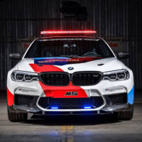 BMW revealed the 2018 M5 MotoGP Safety Car