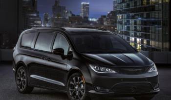 Chrysler Pacifica S Appearance Package introduced