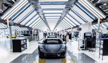 Lamborghini expands its SantAgata Bolognese factory