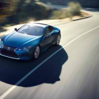 Lexus LC500 gets Structural Blue body paint