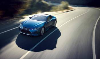 Lexus LC500 gets Structural Blue body paint