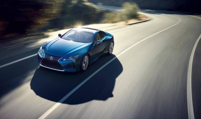 Lexus LC500 gets Structural Blue body paint