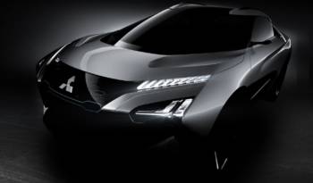 Mitsubishi e-Evolution Concept to be unveiled in Tokyo Motor Show