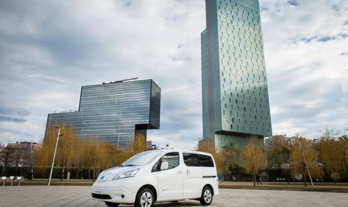 Nissan e-NV200 electric van officially unveiled