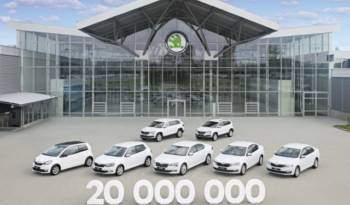 Skoda reaches milestone of 20 million cars produced