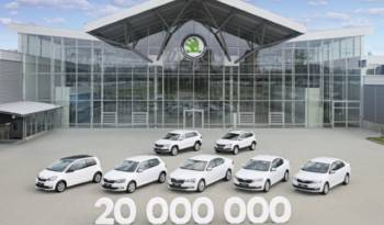 Skoda reaches milestone of 20 million cars produced