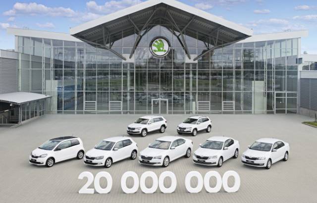 Skoda reaches milestone of 20 million cars produced