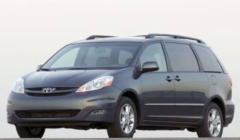 Toyota Sienna recall issued in US