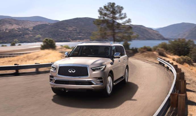 2018 Infiniti QX80 - Official pictures and details