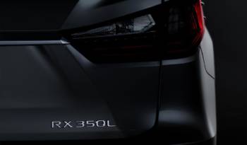 2018 Lexus RXL to be launched in LA Motor Show