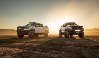 Chevrolet Colorado ZR2 AEV Concept and ZR2 Race Development Truck