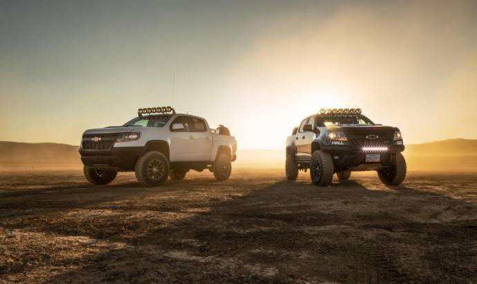 Chevrolet Colorado ZR2 AEV Concept and ZR2 Race Development Truck