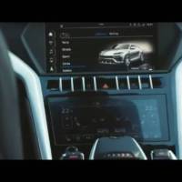 Lamborghini Urus partially revelead in a new teaser video