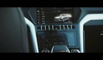 Lamborghini Urus partially revelead in a new teaser video
