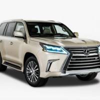 Lexus unveiled the new two-row LX 570