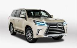 Lexus unveiled the new two-row LX 570