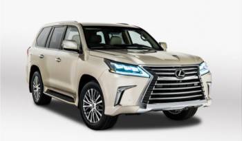 Lexus unveiled the new two-row LX 570