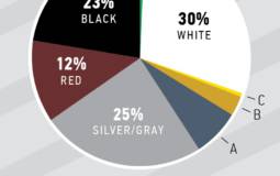Most popular truck colors in 2017