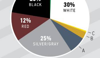 Most popular truck colors in 2017