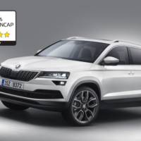 Skoda Karoq receives five stars in EuroNCAP test